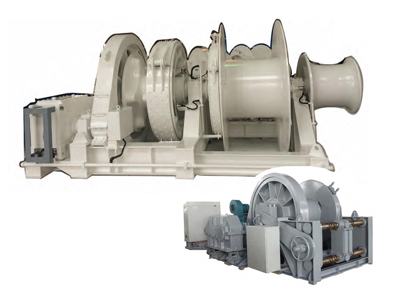 船用絞車、絞盤、起錨機、絞纜機